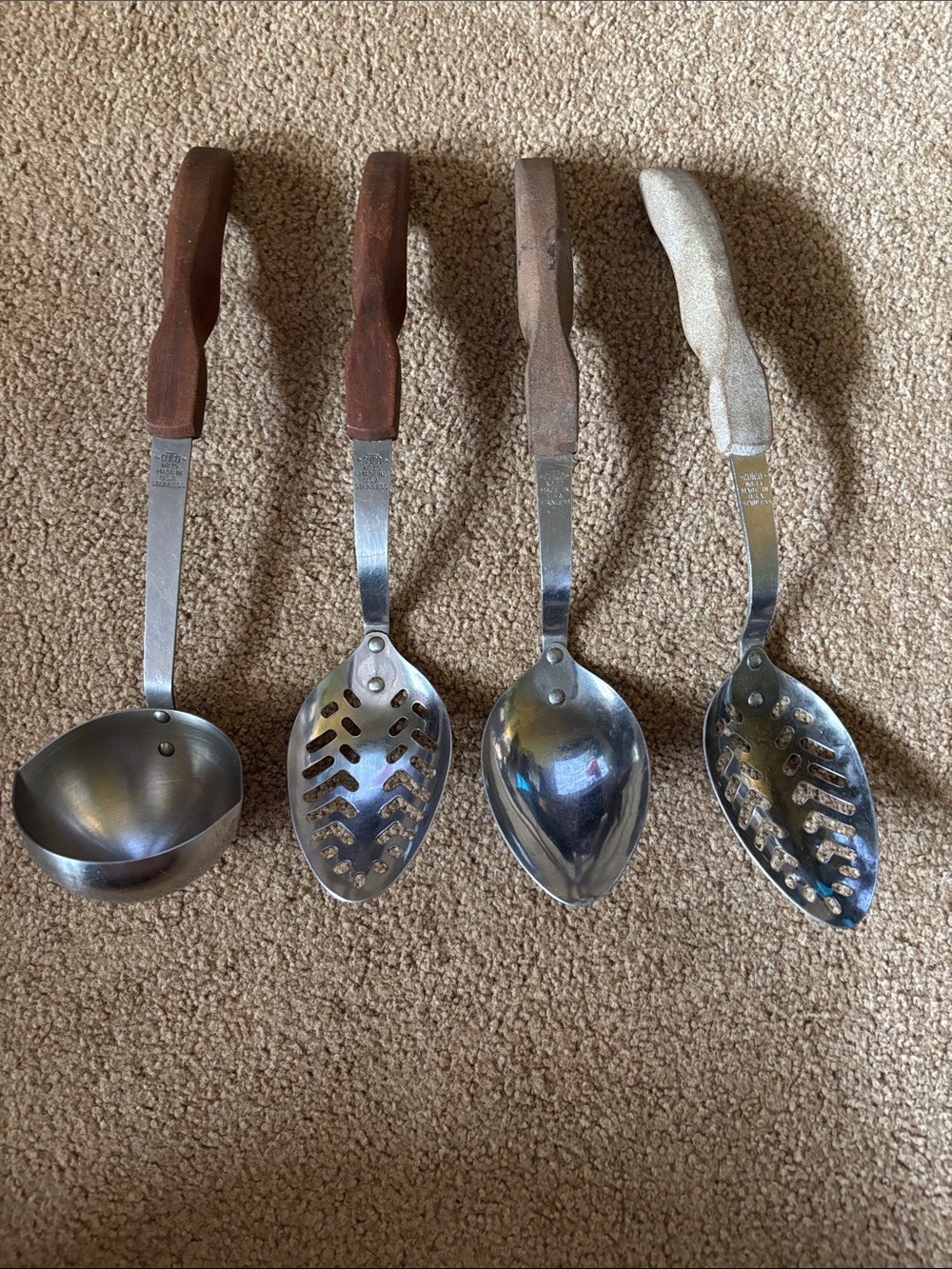 Vintage Cutco Stainless Steel Serving Spoon Bundle - Home Dining